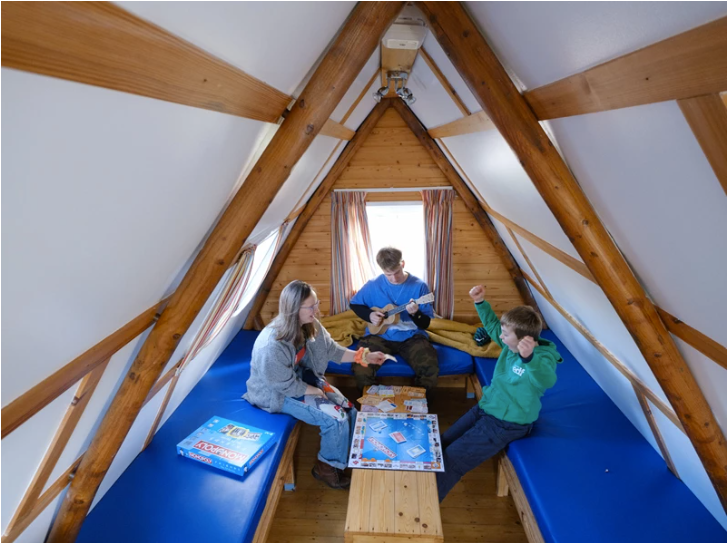 large camping pod Machrihanish campsite