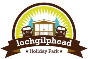 Logo for the Lochgilphead caravan park argyll