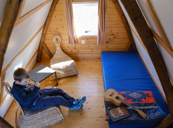 small camping pod Machrihanish Holiday Park