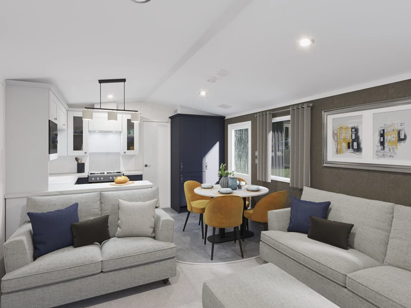 swift margaux holiday home interior machrihanish holiday park